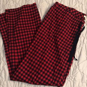 J Crew checkered sleep pants